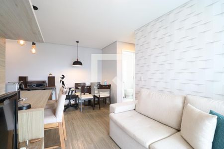Sala de apartamento para alugar com 1 quarto, 48m² em Várzea da Barra Funda, São Paulo