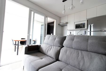 Sala de Estar de apartamento à venda com 1 quarto, 37m² em Vila Diva (zona Norte), São Paulo