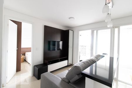 Sala de Estar de apartamento à venda com 1 quarto, 37m² em Vila Diva (zona Norte), São Paulo