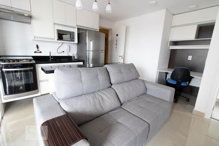 Sala de Estar de apartamento à venda com 1 quarto, 37m² em Vila Diva (zona Norte), São Paulo