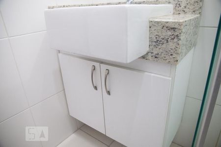 Studio para alugar com 32m², 1 quarto e sem vagaDetalhe do banheiro