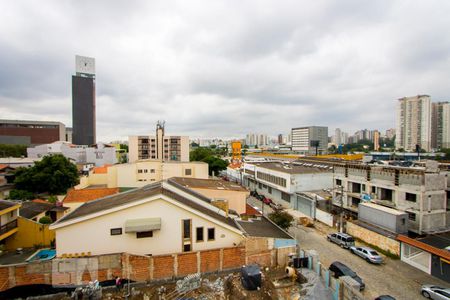 Vista do Quarto/Cozinha de kitnet/studio para alugar com 1 quarto, 10m² em Vila São Pedro, Santo André