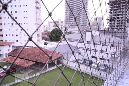 Varanda da Sala de apartamento para alugar com 1 quarto, 38m² em Guilhermina, Praia Grande