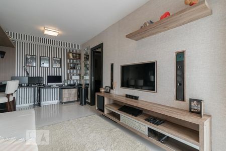 Sala de apartamento à venda com 1 quarto, 53m² em Jardim Brasil (zona Sul), São Paulo