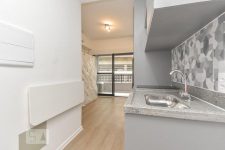 Entrada de kitnet/studio para alugar com 1 quarto, 26m² em Centro, São Paulo