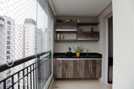 Varanda da Sala de apartamento à venda com 2 quartos, 70m² em Vila Suzana , São Paulo