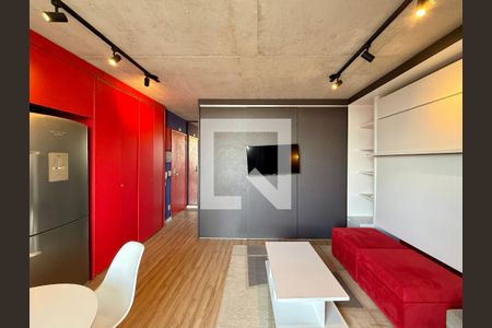 Sala/Quarto de kitnet/studio para alugar com 0 quarto, 35m² em Santo Amaro, São Paulo