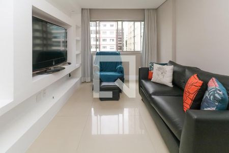 Sala de apartamento à venda com 2 quartos, 64m² em Paraíso, São Paulo