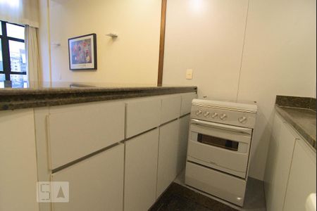 Apartamento para alugar com 42m², 1 quarto e 1 vagaDetalhe cozinha