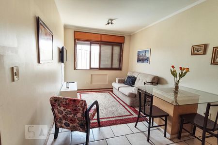 Sala de apartamento à venda com 1 quarto, 55m² em Centro, São Leopoldo