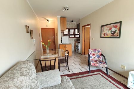 Sala de apartamento à venda com 1 quarto, 55m² em Centro, São Leopoldo
