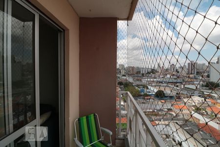 Sacada da Sala   de apartamento à venda com 2 quartos, 54m² em Chácara Califórnia, São Paulo