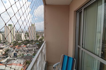 Sacada da Sala   de apartamento à venda com 2 quartos, 54m² em Chácara Califórnia, São Paulo