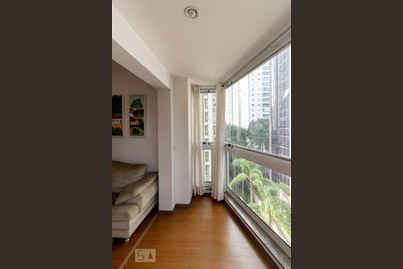 Varanda da Sala de apartamento para alugar com 2 quartos, 70m² em Vila Olímpia, São Paulo