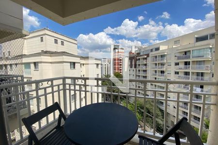 Sacada de apartamento à venda com 1 quarto, 48m² em Vila Andrade, São Paulo
