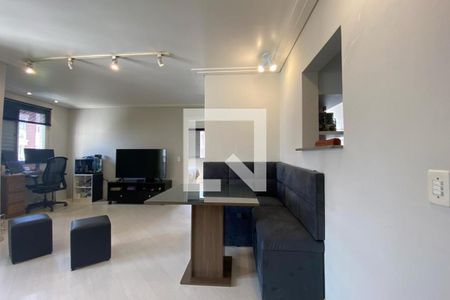 Sala de Jantar de apartamento à venda com 1 quarto, 48m² em Vila Andrade, São Paulo