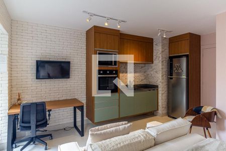 Studio de kitnet/studio para alugar com 1 quarto, 28m² em República, São Paulo