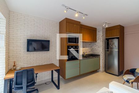 Studio de kitnet/studio para alugar com 1 quarto, 28m² em República, São Paulo