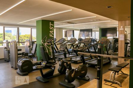 Apartamento à venda com 45m², 1 quarto e 1 vaga Apartamento à venda com 45m², 1 quarto e 1 vagaÁrea comum - Academia