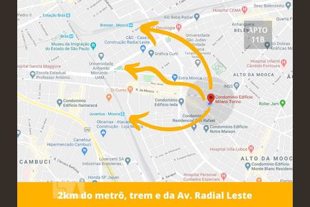 Apartamento à venda com 87m², 3 quartos e 1 vaga Apartamento à venda com 87m², 3 quartos e 1 vagaMapa