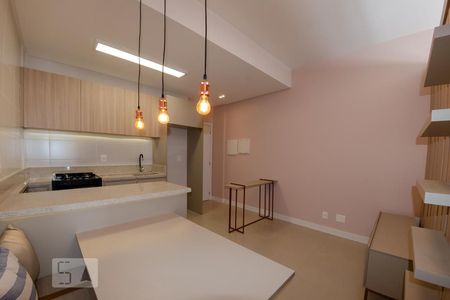 Sala de apartamento para alugar com 1 quarto, 37m² em Pantanal, Florianópolis