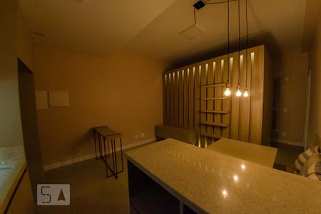 Sala de apartamento para alugar com 1 quarto, 37m² em Pantanal, Florianópolis