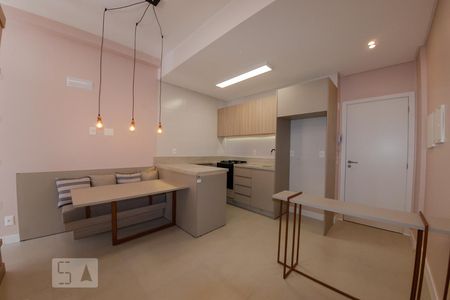 Sala de apartamento para alugar com 1 quarto, 37m² em Pantanal, Florianópolis