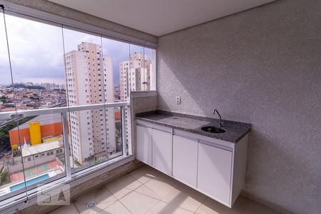 Varanda gourmet de apartamento para alugar com 2 quartos, 59m² em Vila Ema, São Paulo