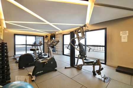 Apartamento para alugar com 23m², 1 quarto e sem vaga Apartamento para alugar com 23m², 1 quarto e sem vagaÁrea comum - Academia