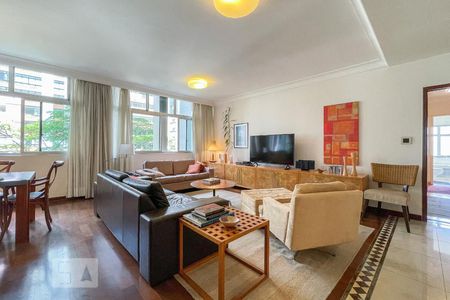 Sala de apartamento à venda com 3 quartos, 148m² em Jardim Paulista, São Paulo