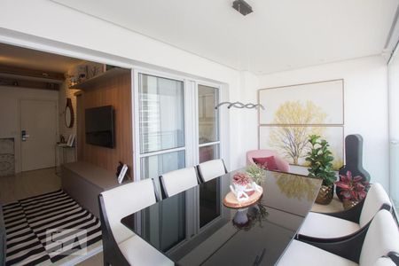 Varanda de apartamento para alugar com 1 quarto, 53m² em Campo Belo, São Paulo