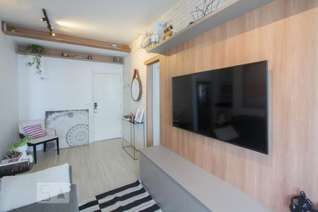 Sala de apartamento para alugar com 1 quarto, 53m² em Campo Belo, São Paulo