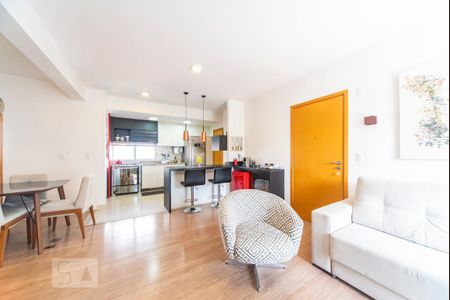 Sala de apartamento para alugar com 3 quartos, 85m² em Centro, Santo André