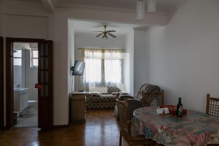 Sala de apartamento para alugar com 2 quartos, 82m² em José Menino, Santos