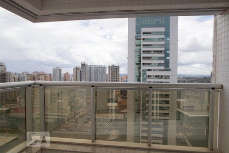 Varanda da Sala de apartamento para alugar com 1 quarto, 44m² em Sul (águas Claras), Brasília