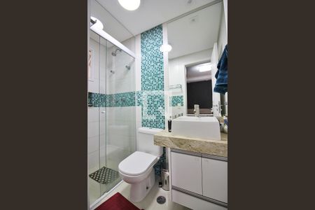 Apartamento à venda com 84m², 2 quartos e 2 vagasBanheiro do Quarto 1 - Suíte