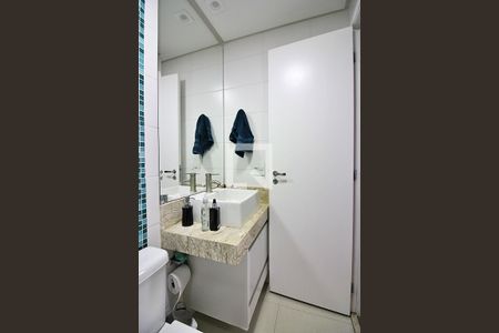 Apartamento à venda com 84m², 2 quartos e 2 vagasBanheiro do Quarto 1 - Suíte