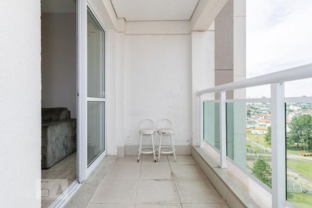Sacada de apartamento para alugar com 1 quarto, 50m² em Vila Mogilar, Mogi das Cruzes
