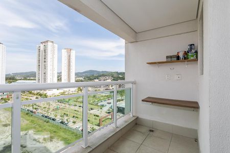 Sacada de apartamento para alugar com 1 quarto, 50m² em Vila Mogilar, Mogi das Cruzes