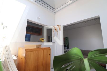 Varanda da Sala de apartamento para alugar com 2 quartos, 38m² em Vila Scarpelli, Santo André