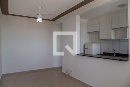 Sala de apartamento para alugar com 2 quartos, 47m² em Reserva Sul Condomínio Resort, Ribeirão Preto