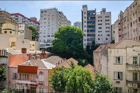 Vista da Sala de kitnet/studio para alugar com 1 quarto, 32m² em Centro Histórico, Porto Alegre