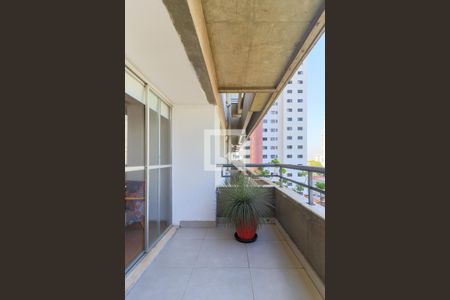 Varanda da Sala de apartamento para alugar com 3 quartos, 156m² em Santo Amaro, São Paulo