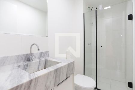 Banheiro de kitnet/studio à venda com 1 quarto, 25m² em Consolação, São Paulo