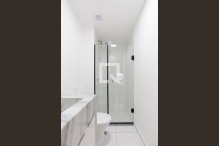 Banheiro de kitnet/studio à venda com 1 quarto, 25m² em Consolação, São Paulo