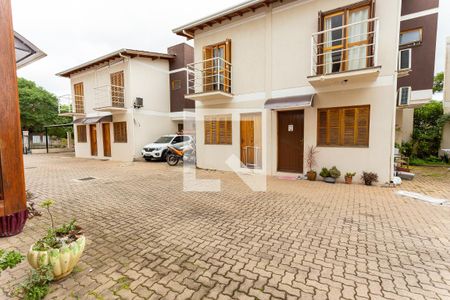 Sala - vista de casa de condomínio para alugar com 2 quartos, 57m² em Boa Saúde, Novo Hamburgo