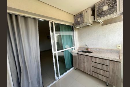 Varanda da Sala de apartamento para alugar com 2 quartos, 65m² em Sul (águas Claras), Brasília