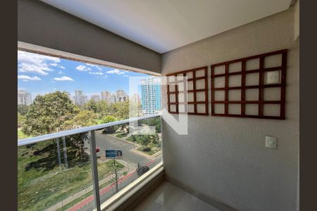 Varanda da Sala de apartamento para alugar com 2 quartos, 65m² em Sul (águas Claras), Brasília