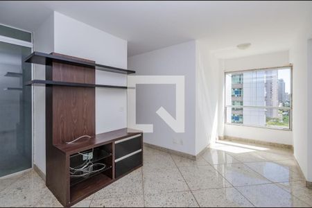 Sala - Cozinha de apartamento para alugar com 2 quartos, 74m² em Vila da Serra, Nova Lima