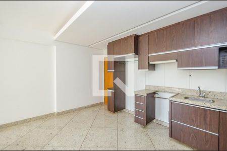 Sala - Cozinha de apartamento para alugar com 2 quartos, 74m² em Vila da Serra, Nova Lima